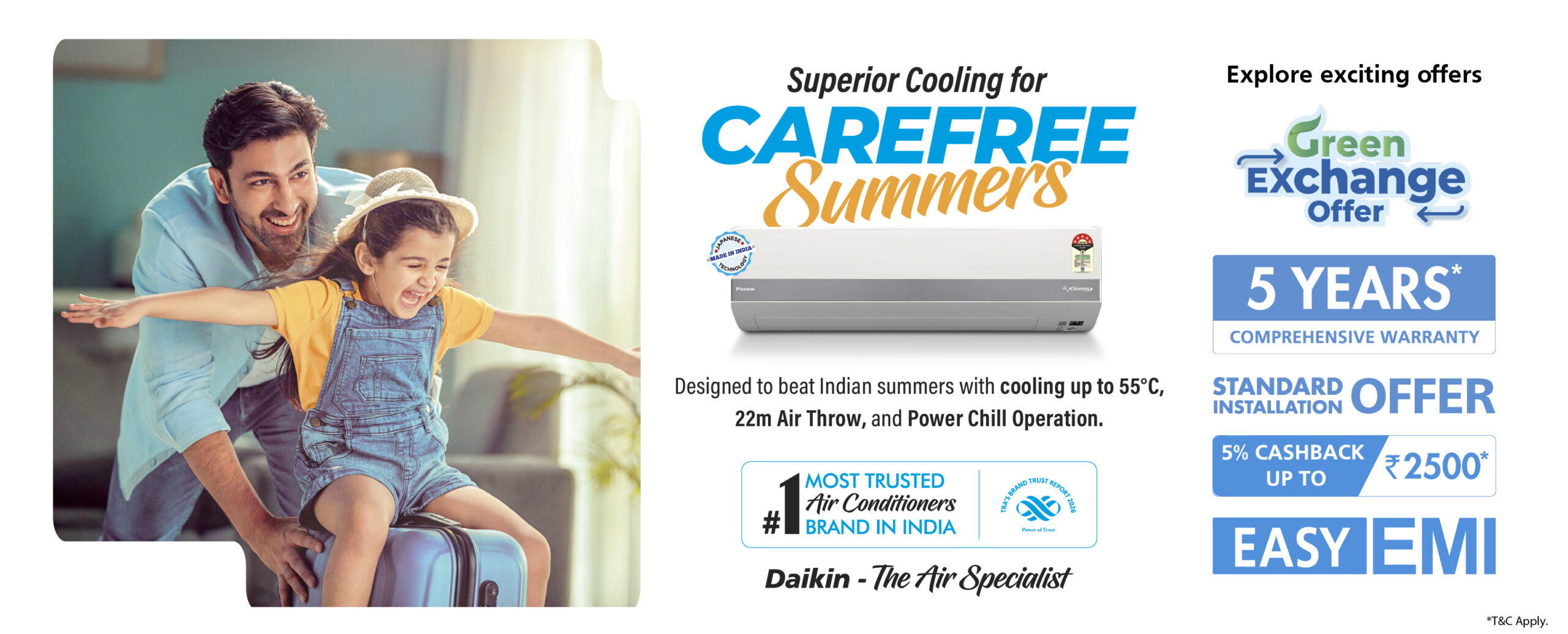 Daikin trusted brand banner